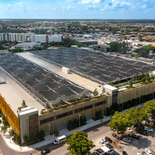 Prologis Distribution Logistical Center Rooftop Shade Structure-Miami, FL